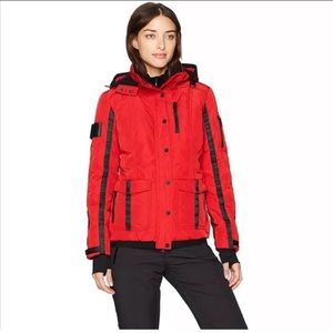 BLANC NOIR***Red 2 Face Down Coat***XS $399 NWT!!